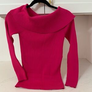Michael Kors Pink off shoulder M sweater